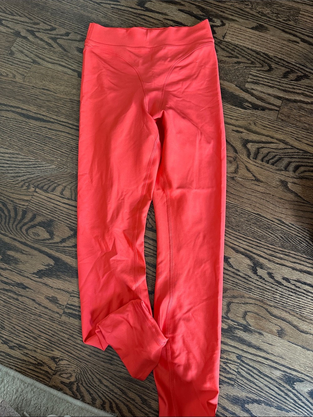 ALO Yoga Coral Red High-Rise Leggings